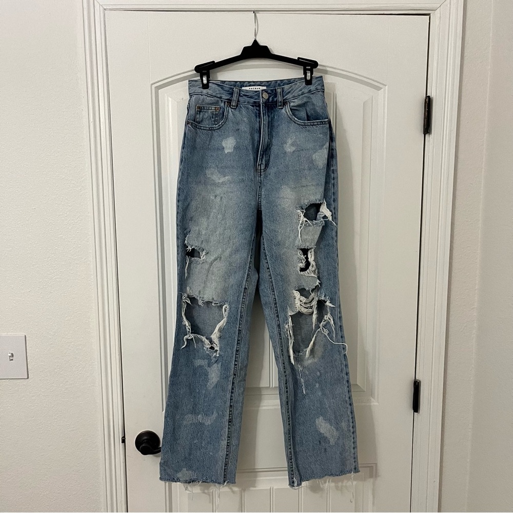 Pacsun Ripped High Waisted Jeans, Size 26